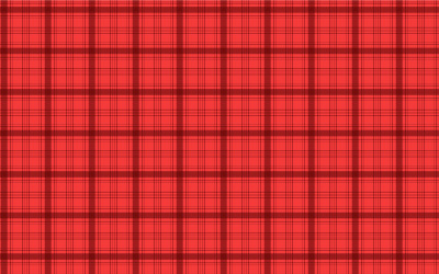 Roter Karomustervektor für Stoffe