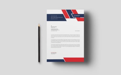 Clean and Minimal Letterhead