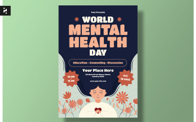 Folleto del Día Mundial de la Salud Mental