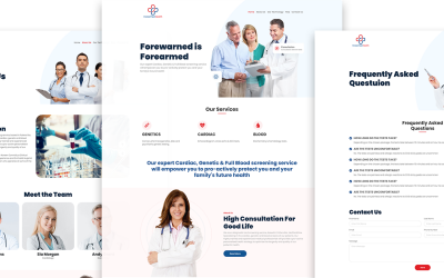 Forearmed Health – Bootstrap 5 sablon