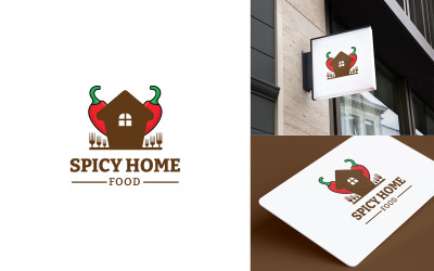 Spicy Home Food Design-Vorlage