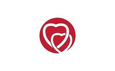 Amor Coração Vermelho Logo E Símbolo 18