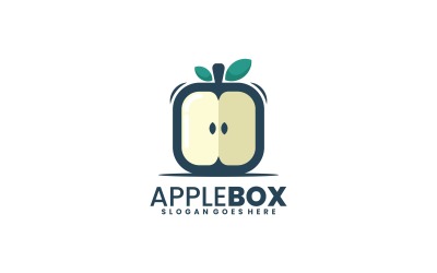 Apple Box Enkel logotyp stil