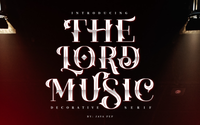 Fonte decorativa The Lord Music