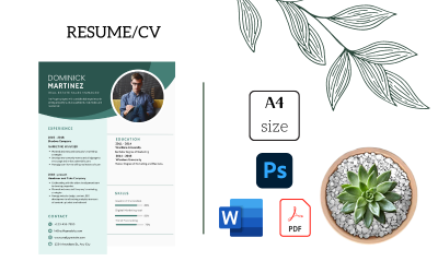 Green Modern Professional Resume