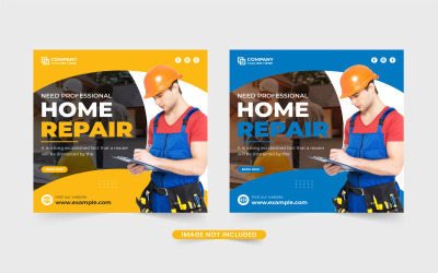 Home repair and renovation template