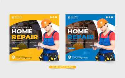 Home repair and renovation template