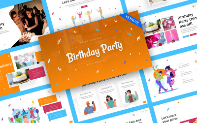 Birthday Party Creative Keynote Template