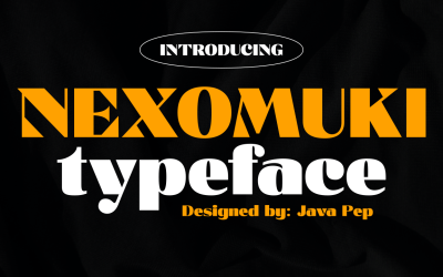 Nexomuki / Modern &amp;amp; Vet Sans