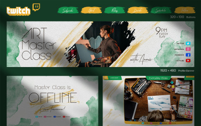 Kit Twitch per Master Class d&amp;#39;arte