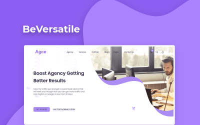 BeVersatile - Tema de WordPress para agencias