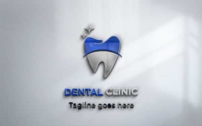 Diş Kliniği Logo Şablonu - Diş Hekimliği