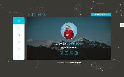 Flex - HTML-шаблон личного портфолио