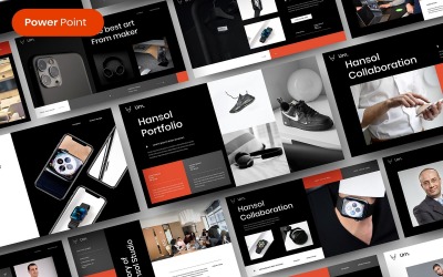 Hansol – İş PowerPoint Şablonu