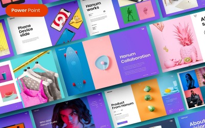 Hanum– Modello di PowerPoint aziendale