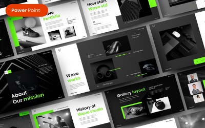 Wave - Business Google Slide Template