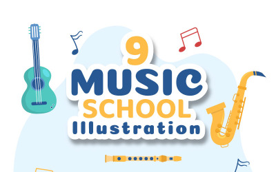 9 Ilustración de la escuela de música