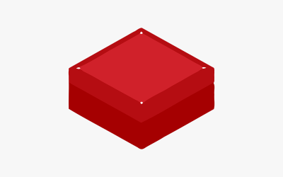 vector de ilustración de joyero cerrado