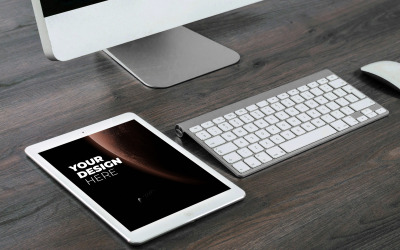 Modern Minimal iPad Tab Mockup