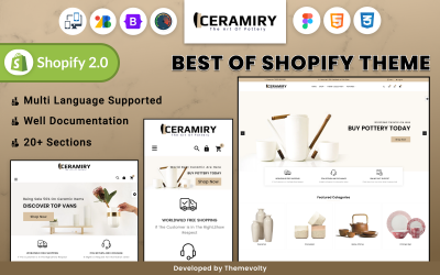 Ceramiry - Ceramic Interior Home Decor Shopify 2.0 Resposive Template