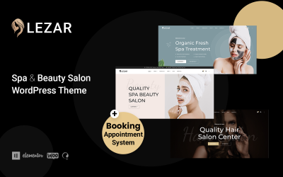 Lezar - тема WordPress для спа та салону краси