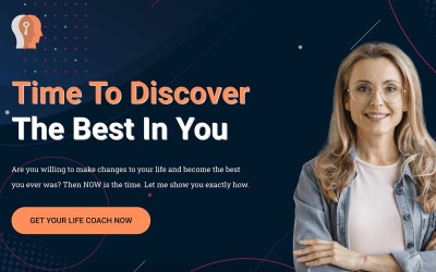 Smile : Набор шаблонов воронки продаж Life Coach Elementor