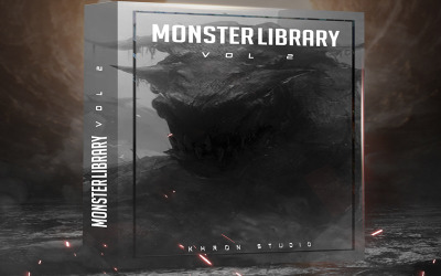 Biblioteca de efeitos sonoros de monstros Vol 2