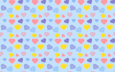 Endless love pattern valentine design
