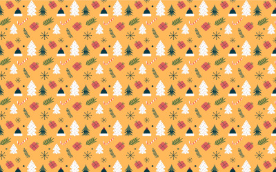 Minimal jul mönster vektor design