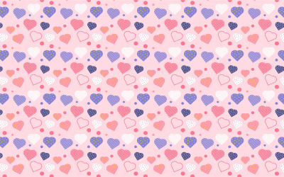 Modello di modello a forma di cuore minimo