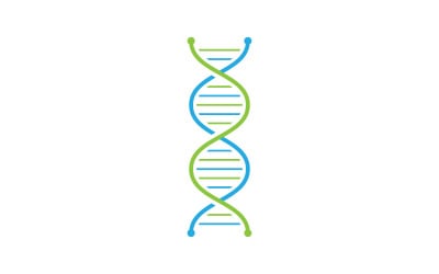 Science DNA template. Vector illustration. V1