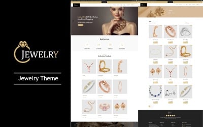 Smyckesbutik WooCommerce WordPress-tema
