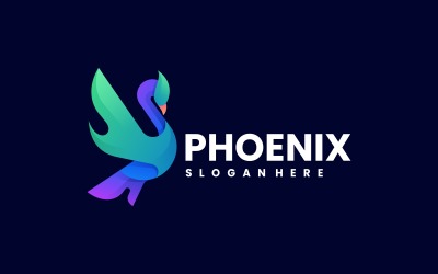 Phoenix Gradient Kolorowe Logo Vol.5