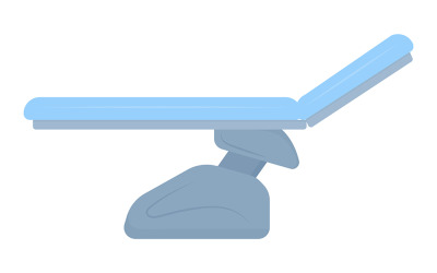 Kanepe yan görünümü yarı düz renk vektör nesnesini ayarlama