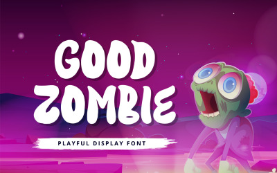 Good Zombie - Oynak Ekran Yazı Tipi