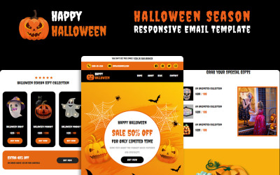 Halloween Season - Responsive Newsletter Template