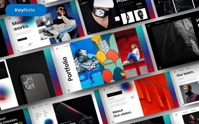 Masih – Business Keynote Template