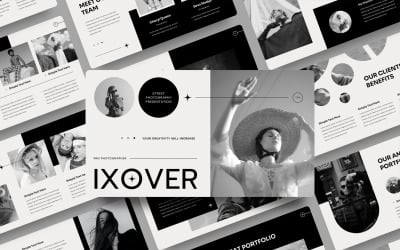 Ixover - Plantilla de PowerPoint para fotografía callejera