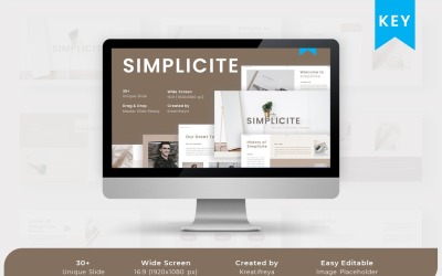Simplite – šablona obchodní klíčové poznámky