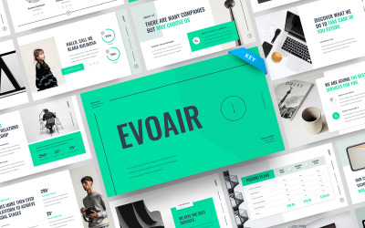 EVOAIR — Шаблон бизнес-презентации