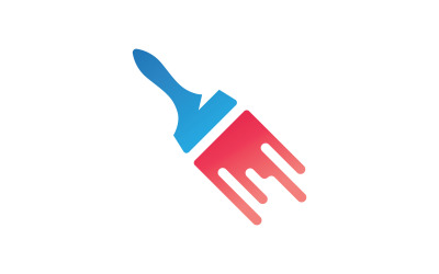 Logo şablonu boyama. Vektör çizim. V6