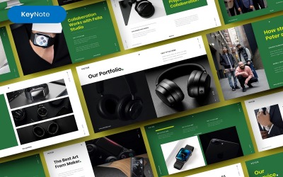 Peter – Modello di keynote aziendale