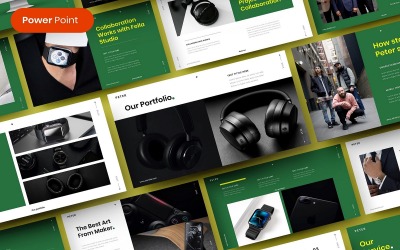 Peter – Modello PowerPoint aziendale