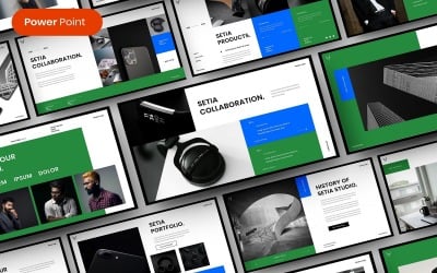 Setia – Бізнес шаблон PowerPoint