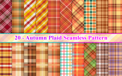 Autunno Plaid Seamless Pattern, Plaid Pattern, Plaid Digital Paper, Plaid Background