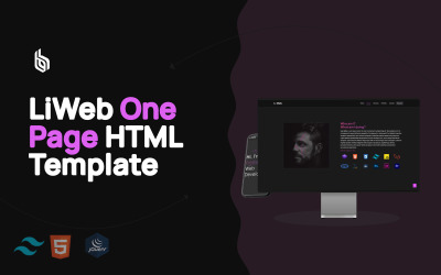 LiWeb. - Responsives einseitiges Kreativportfolio