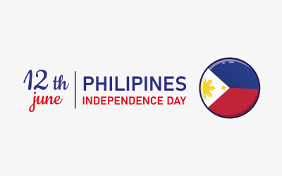 Philipines Day Independence Design Vector