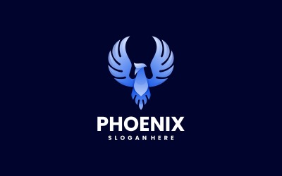 Phoenix Gradyan Logo Stili Vol.9