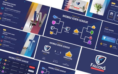 Falcons Esport Keynote Template