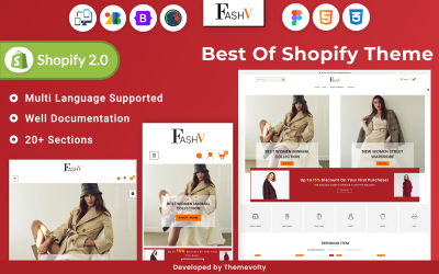 Fashv Mega Moda, Ropa Zapatos, Calzado Shopify 2.0 Responsive Theme